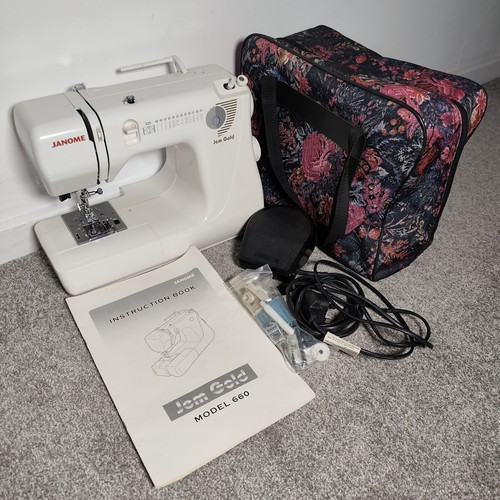 Janome jem gold model 660 - gold,