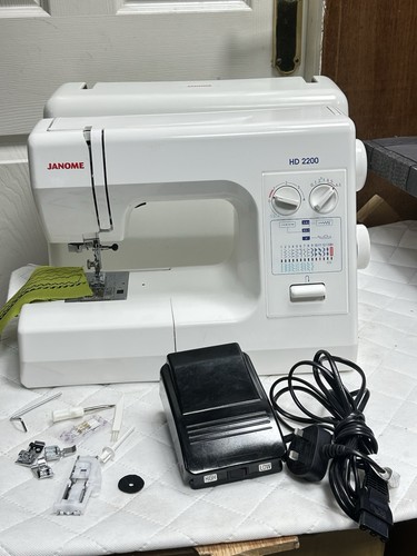 Serviced janome 2200 - serviced, hd