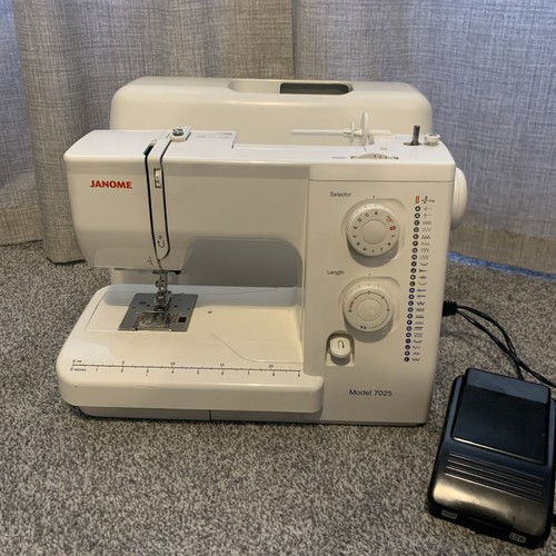 Janome model 7025 electric - model,