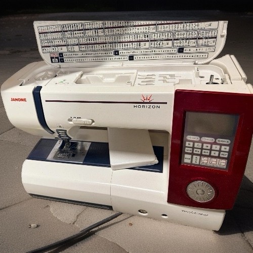 Janome memory craft 7700 - janome,