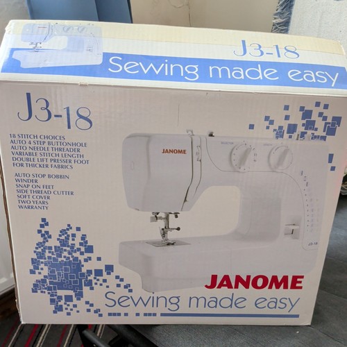 Untested janome 18 sewing - untested!,