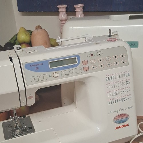 Janome memory craft 3500 - craft,