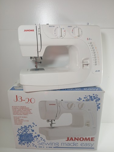 Boxed janome 20 - j3, sewing