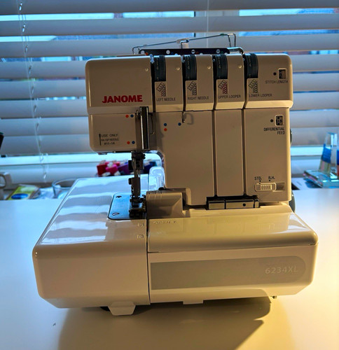 Janome 6234xl overlocker - janome,