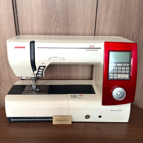 Janome memory craft 7700 - memory,