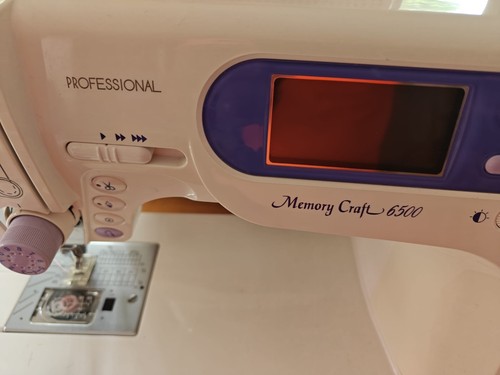 Janome memory craft mc6500 - memory,